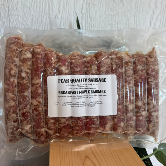 Breakfast Maple Sausage